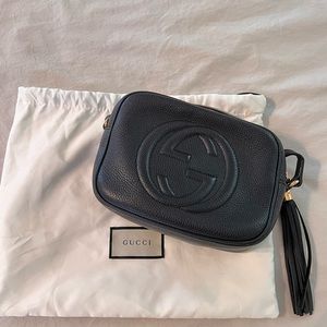 Well loved 100% Authentic Gucci soho crossbody bag